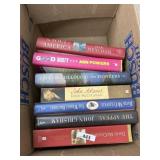 Box of 7 hardback books