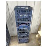 4 milk crates