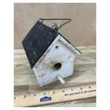 Small wood birdhouse