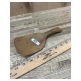 Old wooden dough scoop