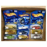 9x Hot Wheels: most Die-Cast Metal/Plastic Parts