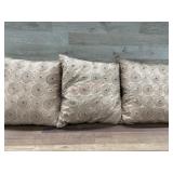Set of 3 couch pillows - small