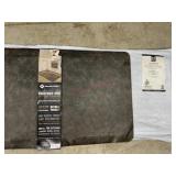 2 memory foam mats - opened