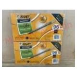2x 96pk Bic Pens