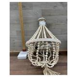 Wood Beads Chandelier- In box