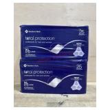 2-25 packs underpads