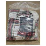 3 piece king plush comforter set