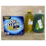 Oxi clean. Floor cleaner. Dawn