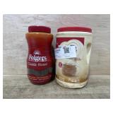 Folgers instant and coffee mate