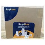 Simplisafe home security system with indoor and