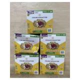5 boxes crunchmaster multi grain crackers