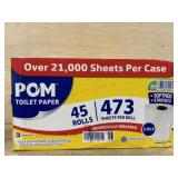 POM Toilet Paper 45 rolls