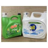 160oz Gain Detergent, 250oz All Free & Clear