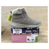 Skechers Go Walk Boots sz7 Taupe
