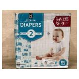 Sz2 196ct Premium Diapers