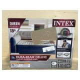 Used Intex 18" queen air mattress