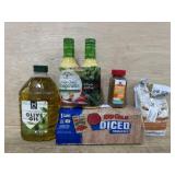 Olive oil. Vinegarette dressing. Caribbean