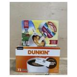 Dunkin k cups and half and half