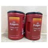 2 Folgers classic roast