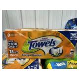 15 mega rolls paper towels