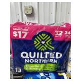 33 rolls quilted northern pink top