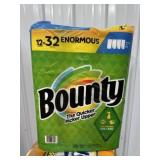12 rolls bounty paper towels