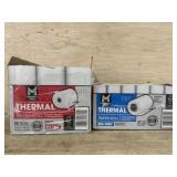 Thermal Roll Receipt Papers: 18 rolls 3 1/8in x