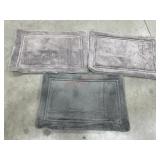3-24x36 memory foam bath mats