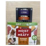 Clemson dog bowls and moist and meaty pouches