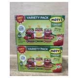 2 boxes lotta applesauce pouches