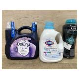 Downy. Clorox 2. Unstoppables