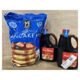 10lb Pancake Mix, 2x Syrup