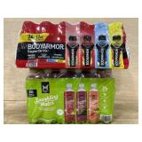 24pk Body Armor variety, 24pk Sparkling Water