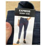 Ladies express size 12 skinny jean MSRP $98
