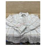 Ladies xxl cozy button down
