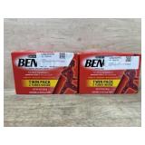 2 twin packs Ben gay