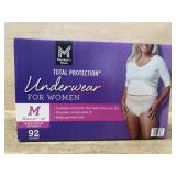 Ladies total protection underwear