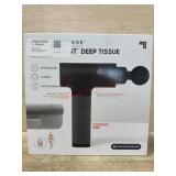 Sharper image deep tissue massage gun appears