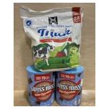 4lb Instant Nonfat Dry Milk, 2x 4.78 lb Swiss