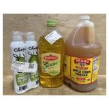 2pk Avocado Spray, 2qt Olive Oil, 1gal Apple