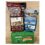 125pk Dog Treats, 180pc Hip & Joint Dog Treats,