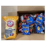 13.5lb Baking Soda, 30ct Variety Doritos