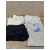 Ladies large luxe shorts and crew neck sweatshirt