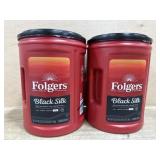 2 Folgers black silk