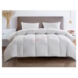 Serta full/queen white goose down comforter