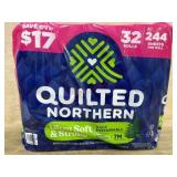 32 rolls quilted northern