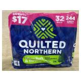 32 rolls quilted northern