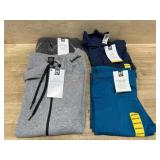 2x SM Full Zip Active Hoodie, Soft Jacket med,