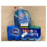 1gal Windex, 5pk Clorox Wipes