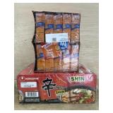 40pk Peanut Butter Crackers, 18ct Shin Noodles
